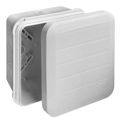 Коробка распределительная ОП 85х85х45мм двухкомпонентная Рувинил 67240