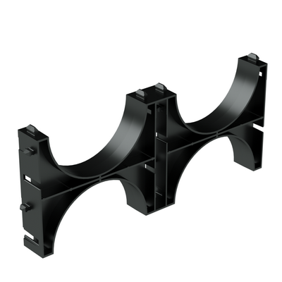 Кластер двойной для двустен. труб d110 DKC 025112