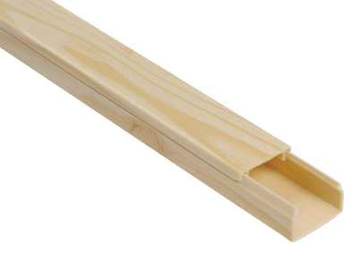 Кабель-канал 25х16 L2000 пластик ЭЛЕКОР сосна ИЭК CKK10-025-016-1-K34