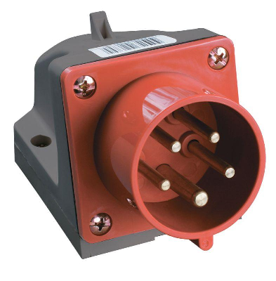 Вилка эл. наруж. уст. 16А 3P+PE+N 380В IP44 ССИ-515 ИЭК PSR52-016-5