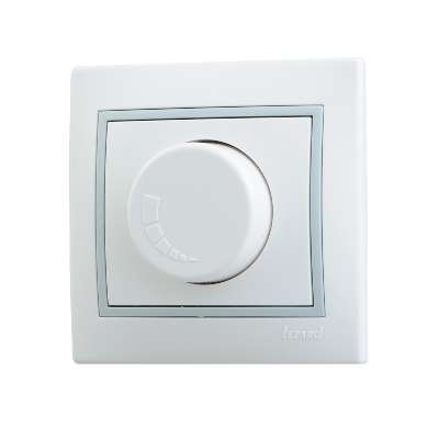 Светорегулятор СП 800Вт Мира бел/сер. Lezard 701-0215-115