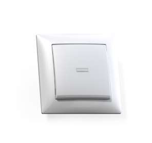 Выключатель 1-кл. СП Селена 10А IP20 С110-395 с индик. бел. Кунцево 8102