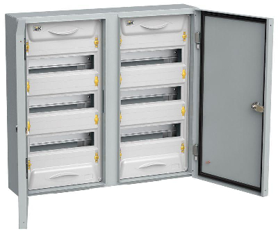 Корпус металлический ЩРн-2х36з-1 IP54 "UNIVERSAL" ИЭК MKM11-N-2X36-54-Z-U