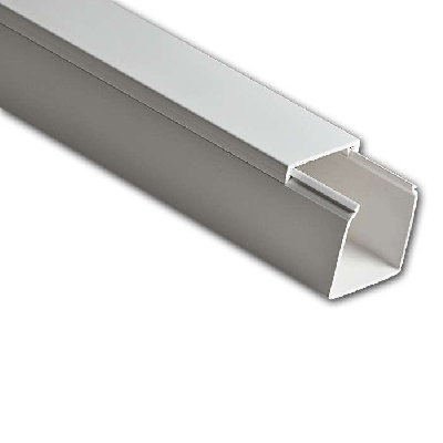 Кабель-канал 40х40 L2000 пластик бел. Рувинил РКК-40х40