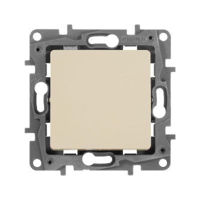 Механизм переключателя промежуточ. 1-кл. СП Etika 10AX винт. зажимы сл. кость Leg 672309