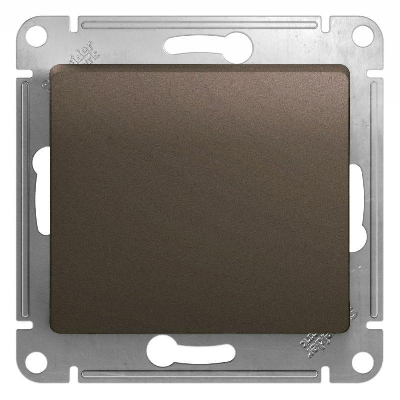 Механизм переключателя 1-кл. Glossa сх. 6 10AX шоколад SchE GSL000861