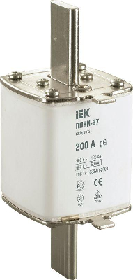 Вставка плавкая ППНИ-37 200А габарит 2 ИЭК DPP40-200