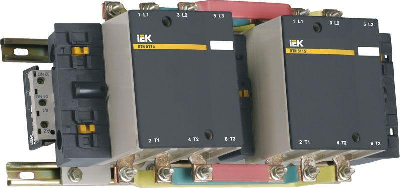 Контактор КТИ-51503 реверс 150А 230В/АС3 ИЭК KKT53-150-230-10