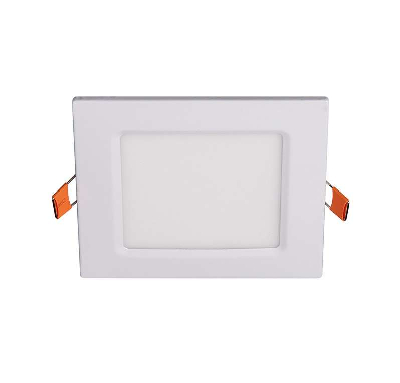 Светильник светодиодный ультратонкий встраив. PPL-S 6Вт 6500К IP40 WH 120мм квадрат Jazzway 5008243A