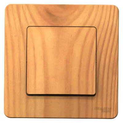 Выключатель 1-кл. СП BLANCA (сх.1) 10А 250В ясень SchE BLNVS010105