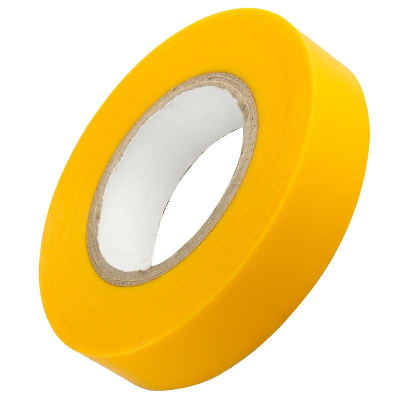Изолента ПВХ 15мм (рул.20м) OIT-B15-20/Y жел. ОНЛАЙТ 71679