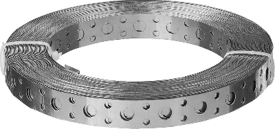 Лента перфорированная 12х0.55 прямая накл. (уп.25м) Tech-Krep 123882