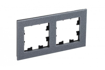 Рамка 2-м ATLASDESIGN NATURE мрамор айс грей SchE ATN343202