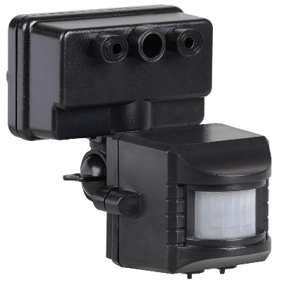 Детектор движения ДД 019 1100Вт угол обз. 120град. дальн. 12м IP44 черн. ИЭК LDD13-019-1100-002