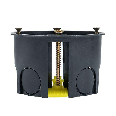 Коробка установочная КМП-020-011 для полых стен 68х45 полипропилен пласт. лапки IP30 черн. EKF plc-kmp-020-011