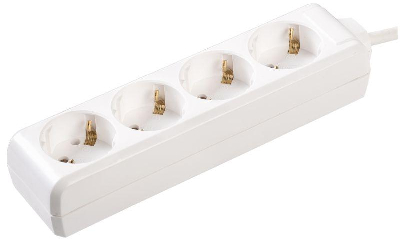 Удлинитель 4х5м с заземл. 16А IP20 У04 2P+PE ИЭК WYP10-16-04-05-Z-N