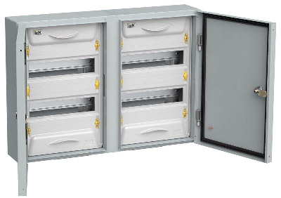 Корпус металлический ЩРн-2х24з-1 IP54 "UNIVERSAL" ИЭК MKM11-N-2X24-54-Z-U