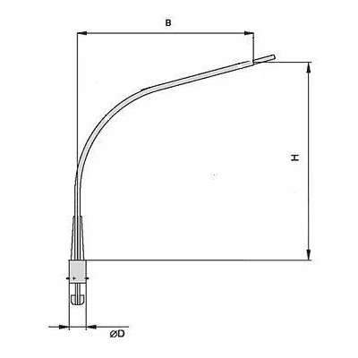 Кронштейн К1К-1.0-1.0-0.1-0.048 гор. цинк. Пересвет В00002728
