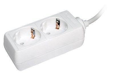 Удлинитель 2х5м с заземл. 16А IP20 У02 2P+PE ИЭК WYP10-16-02-05-Z-N