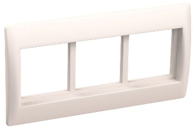 Рамка 6мод. Праймер с суппортом 75мм бел. ИЭК CKK-40D-RSU6-075-K01