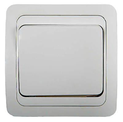 Выключатель 1-кл. CLASSICO 2021 бел. ASD / IN HOME 4680005959846