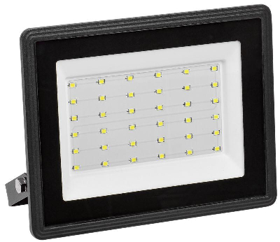 Прожектор светодиодный СДО 06-50 4000К IP65 черн. ИЭК LPDO601-50-40-K02