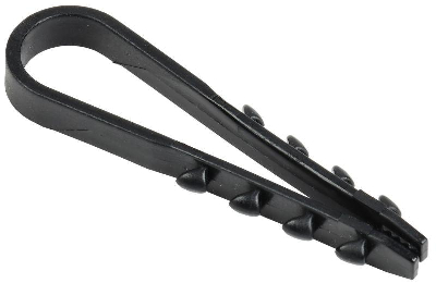 Дюбель-хомут 5-10мм d=5мм для круглого кабеля нейлон черн. (уп.100шт) ИЭК UHH36-5-10-100