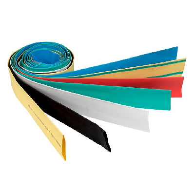 Набор трубок термоусадочных 10/5; 12/6; 16/8; 20/10; 25/12.5; 30/15; 40/20 (7 цветов по 7шт 1м) PROxima EKF tut-n-1-r