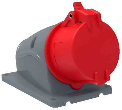 Розетка ОП Magnum 16А 380В 3P+PE+N ССИ-115 IP44 ИЭК PSN12-016-5