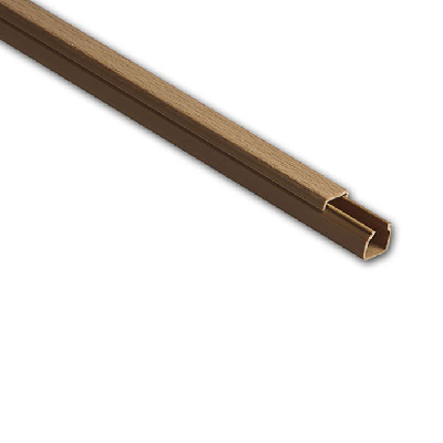 Кабель-канал 12х12 L2000 пластик бук (светл. основа) Рувинил РКК-12х12-38М