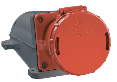 Розетка ОП 63А 380В 3P+PE+N ССИ-135 IP54 ИЭК PSR12-063-5