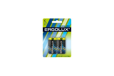 Элемент питания алкалиновый LR14 BL-2 LR14 BL-2 1.5В Alkaline (блист.2шт) Ergolux 11751