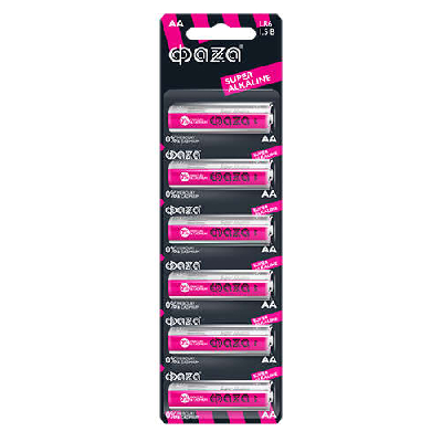 Элемент питания алкалиновый LR6 Super Alkaline BL-6 (уп.6шт) ФАZА 4895205002043
