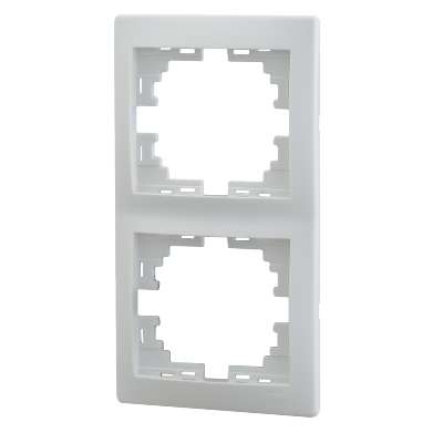 Рамка 2-м Мира верт. бел. Lezard 701-0200-152