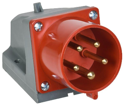 Вилка эл. наруж. уст. 32А 3P+PE+N 380В IP44 ССИ-525 ИЭК PSR52-032-5