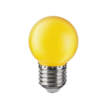 Лампа светодиодная 71 830 NLL-G45-1-230-Y-E27 1Вт шар E27 230В Navigator 71830