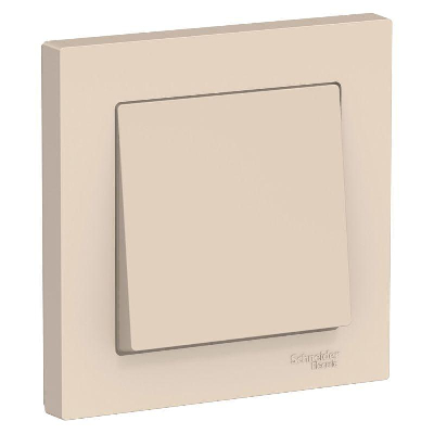 Выключатель 1-кл. ATLAS DESIGN (сх.1) 10АХ в сборе беж. SchE ATN000212