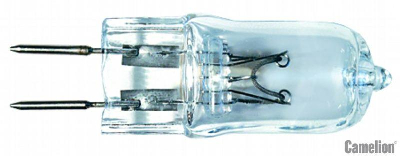 Лампа галогенная JD 35Вт капсула G6.35 2850К 240В Camelion 5203