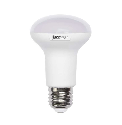 Лампа светодиодная PLED-SP R63 8Вт 5000К холод. бел. E27 630лм 230В JazzWay 1033666