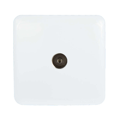 Розетка 1-м TV ОП VIOLA оконечная бел. LEZARD 751-0200-130