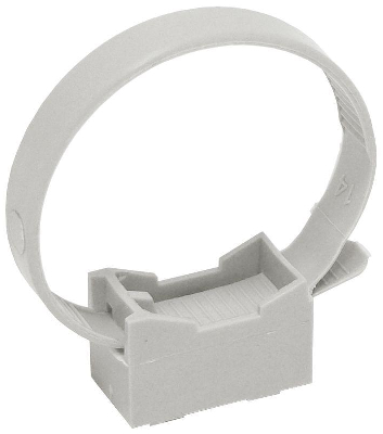 Держатель хомутный для труб со стяжкой CFF1 d16-32 сер. ИЭК CTA10MP-CFF132-K41-100