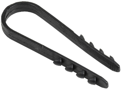 Дюбель-хомут d11-18мм для круглого кабеля нейлон черн. (уп.100шт) ИЭК UHH36-11-18-100