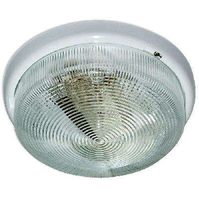 Светильник НБО 23-100-001 "Раунд" d240 1х100Вт E27 IP44 корпус бел. Элетех 1005500569