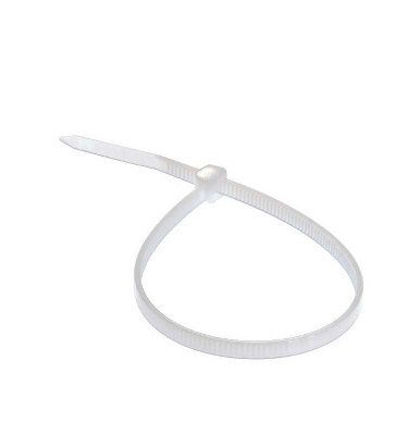 Хомут кабельный 3.6х300 нейл. бел. петлевой (уп.100шт) Rexant 07-0300
