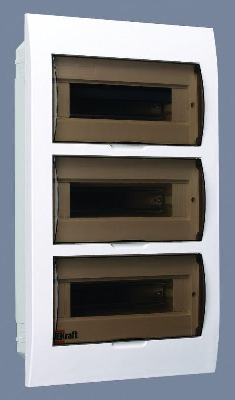 Корпус пластиковый встраиваемый 36мод. ЩРВ-П-36 50х36х10 IP41 SchE 31007DEK