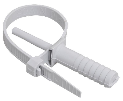 Хомут кабельный дюбельный ХД 7х150 полиамид сер. (уп.50шт) ИЭК UHH80-7-150-50-K41-F