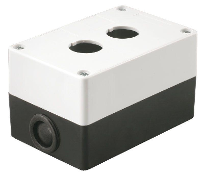 Корпус КП 102 2-м бел. для кнопок ИЭК BKP10-2-K01