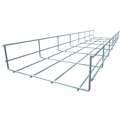 Лоток проволочный 200х60 L3000 сталь 4мм PL60х200х4.0 оцинк. КМ LO0662