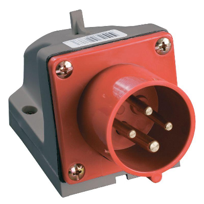 Вилка эл. наруж. уст. 16А 3P+PЕ 380В IP44 ССИ-514 ИЭК PSR52-016-4