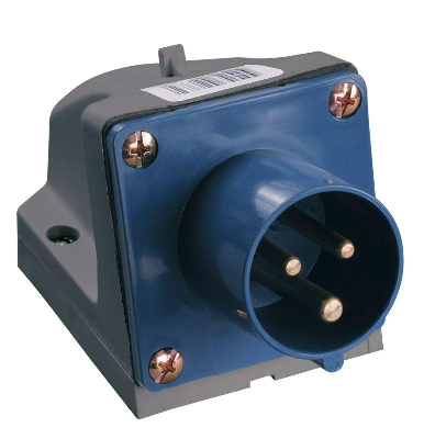 Вилка эл. наруж. уст. 16А 2P+PE 220В IP44 ССИ-513 ИЭК PSR51-016-3